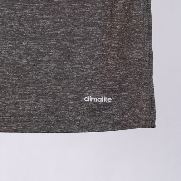 Adidas Short Sleeve Climalite Ultimate Tee Men's Size SMALL Heathered Gray - Picture 4 of 5